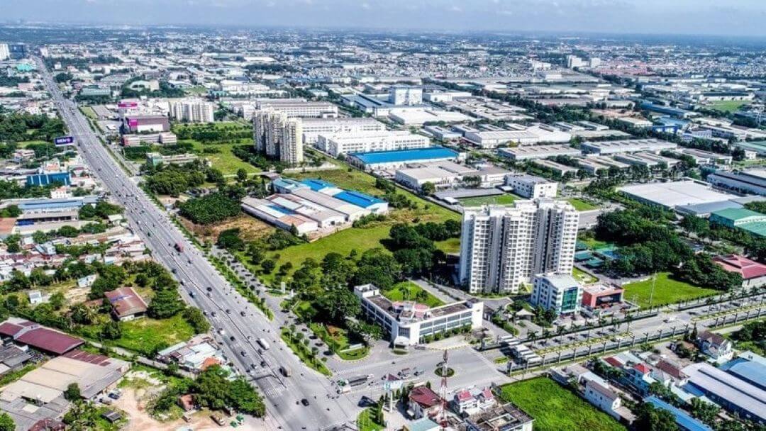 Dòng tiền đổ mạnh về thị trường bất động sản phía Nam Thị trường Bình Dương trở thành tâm điểm thu hút tại thị trường Phía Na,