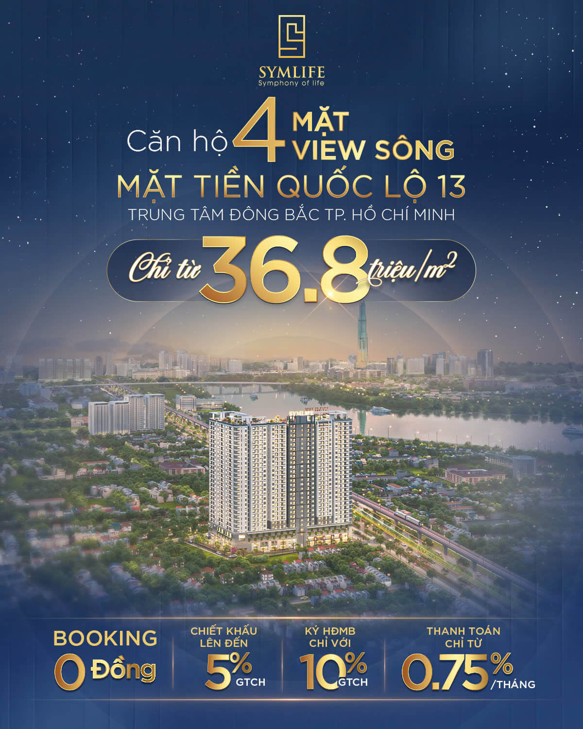 Giá bán căn hộ Symlife