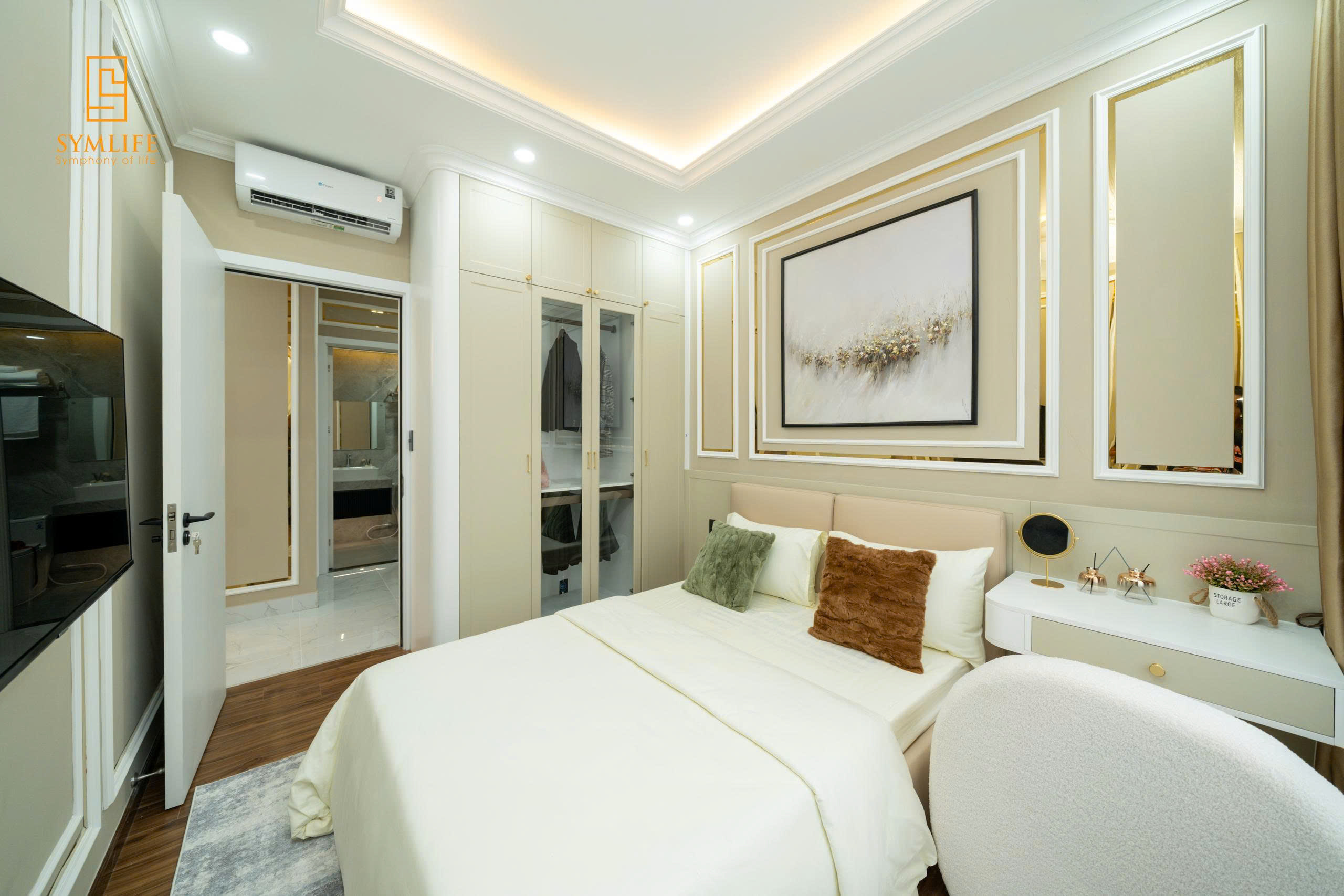 Nhà mẫu Symlife: căn hộ 3 phòng ngủ