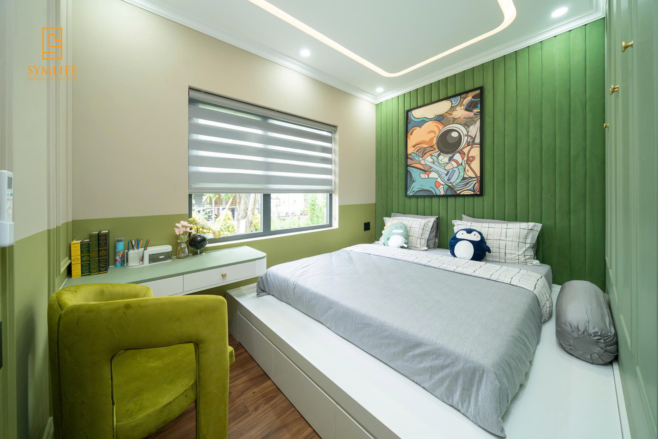 Nhà mẫu Symlife: căn hộ 3 phòng ngủ