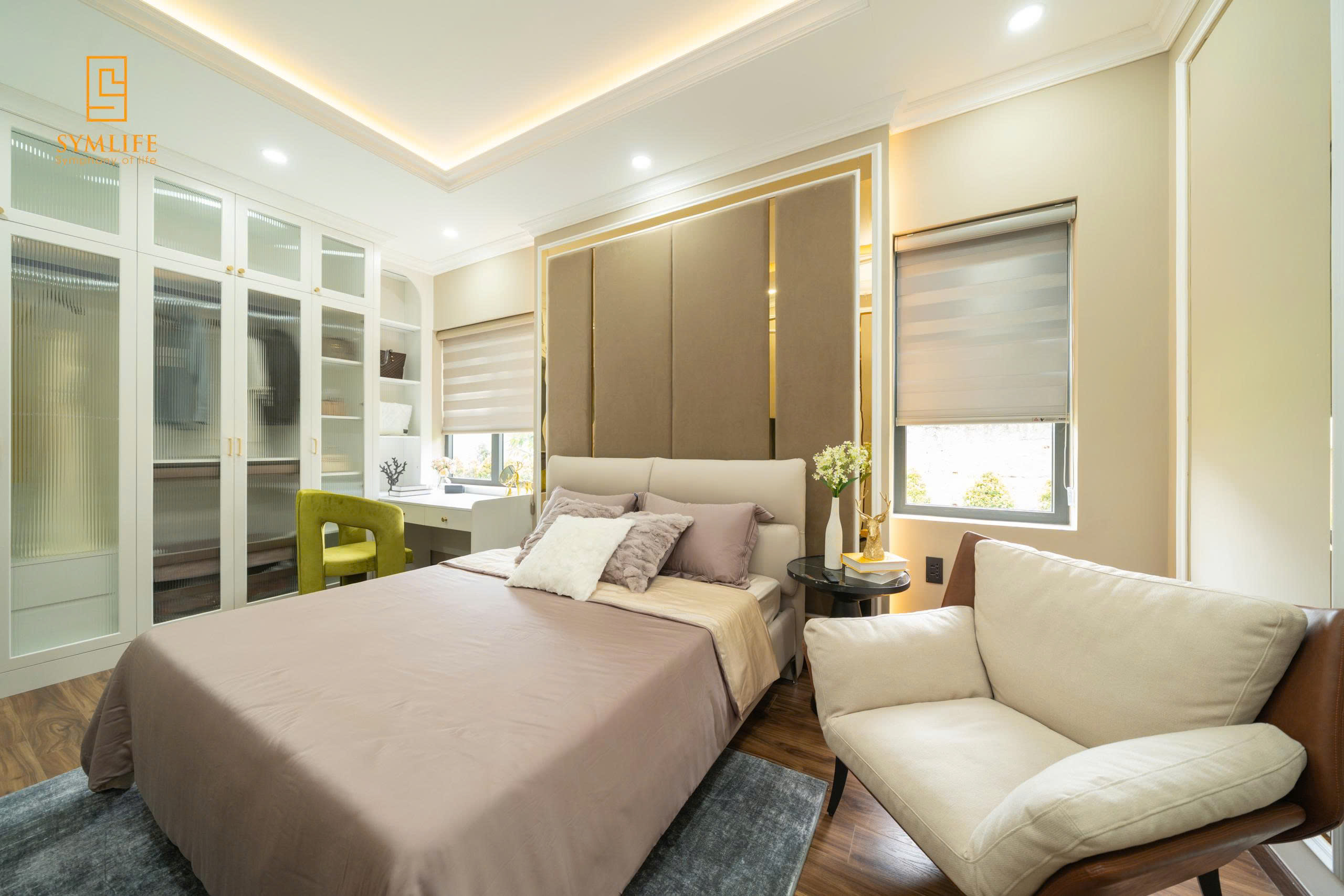 Nhà mẫu Symlife: căn hộ 3 phòng ngủ