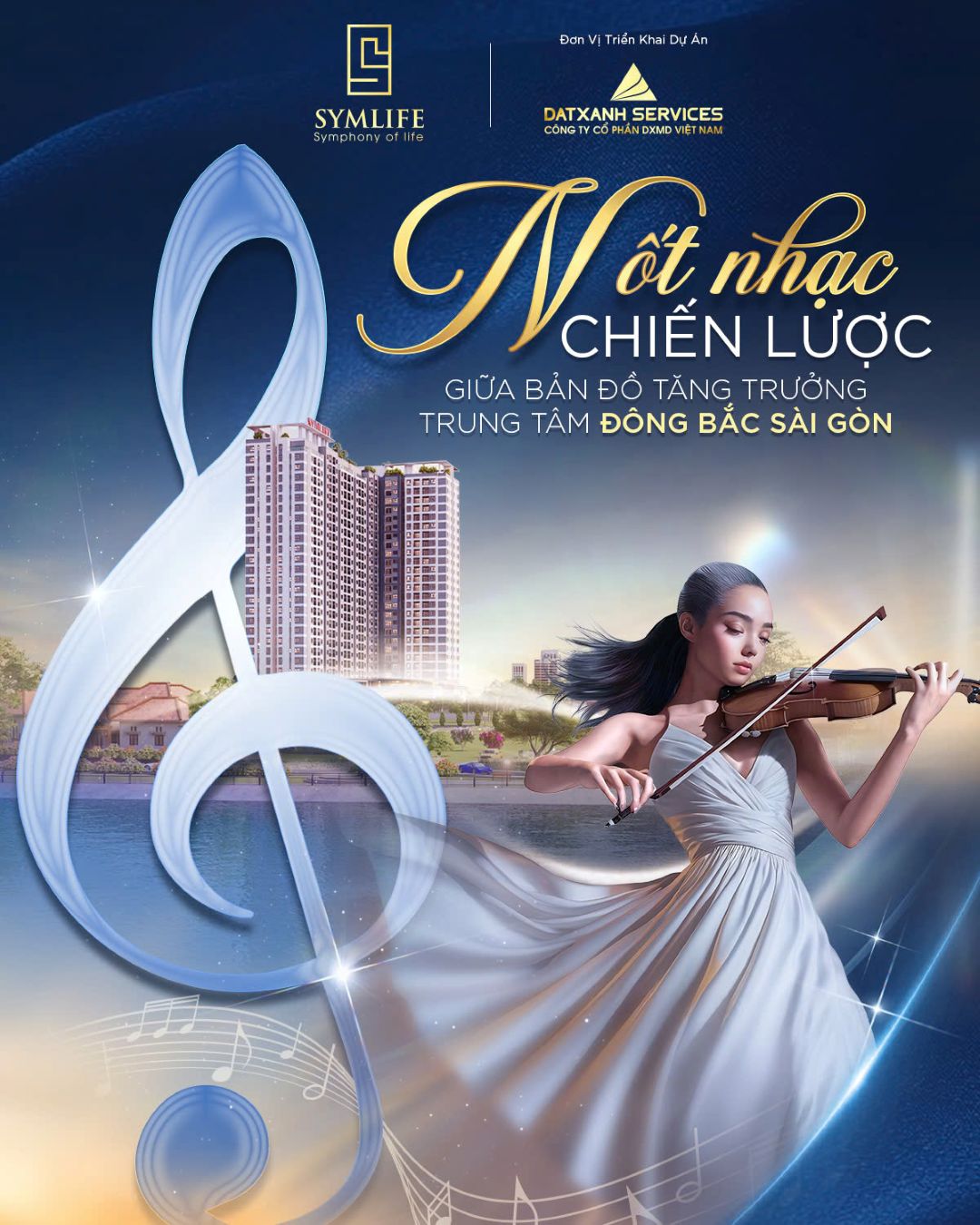 Symlife nốt nhạc chiến lược trung tâm Đông Bắc TPHCM