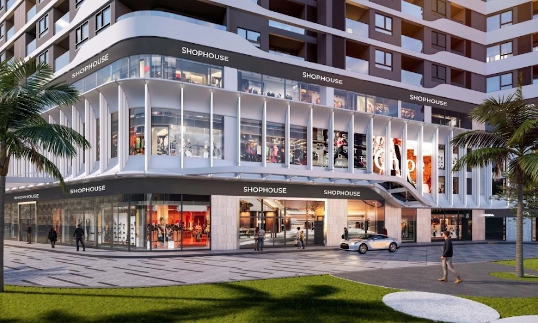 Hệ sinh thái 4 tầng xanh tạo nên sức hút cho Diamond Sky Shophouse khối đế Diamond Sky