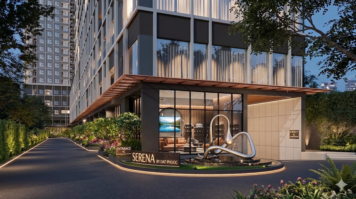 Cập Nhật Tiến Độ Xây Dựng Serena Riverside Mới Nhất Phối cảnh dự án căn hộ Serena Riverside